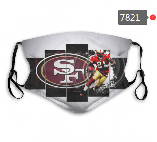 NFL 2020 San Francisco 49ers #57 Dust mask with filter